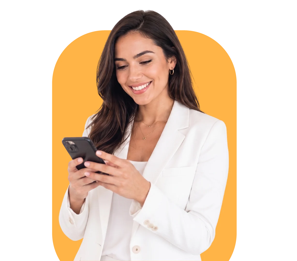 Clienta agendando una cita por WhatsApp